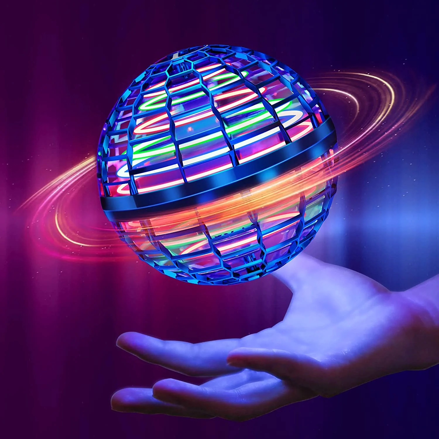 Pro Flying Ball Space Orb Magic Mini Drone UFO Boomerang Boy Girl Toy Gifts Ideal
