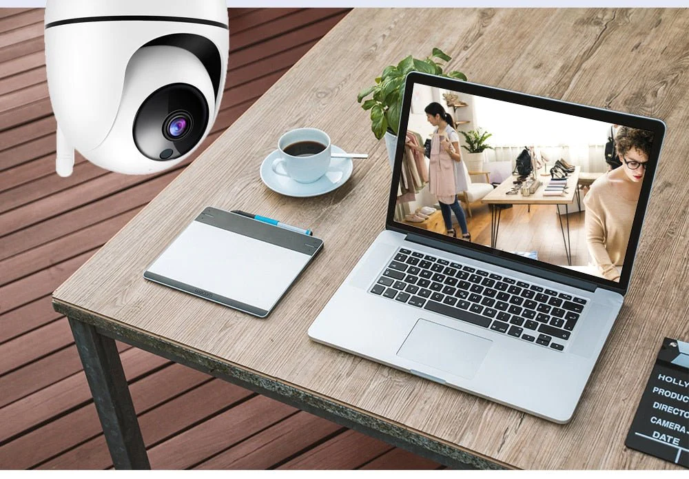 HD 1080P Wireless IP Camera WiFi Auto Tracking Human Home Security CCTV