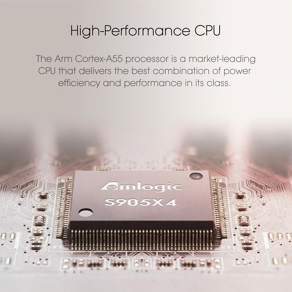 Mecool KM6 deluxe Wifi 6 Amlogic S905X4 Android 10.0 Google Certified AV1 BT5.0 TV BOX