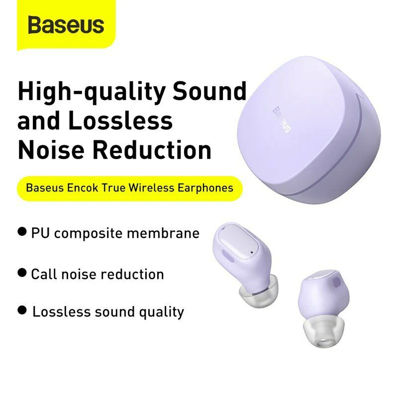 Baseus WM01 Bluetooth 5.0 Earbuds TWS Wireless Earphones