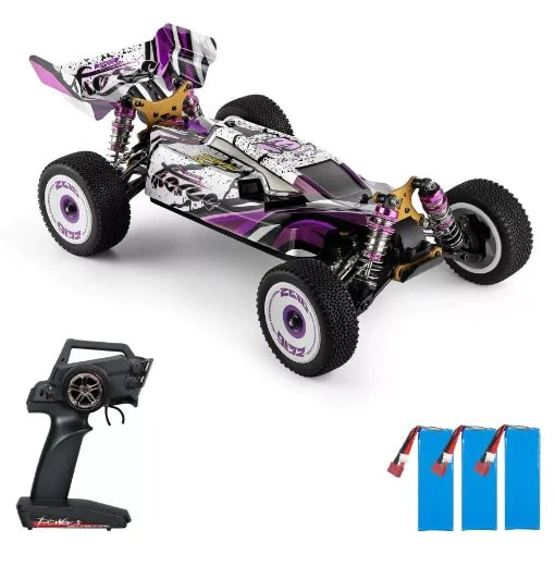 Wltoys 124019 Racing Car 60km/h 1/12 2.4G RC Car Off-Road Drift Car RTR 4WD