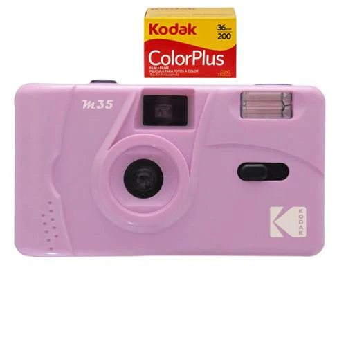 Kodak Vintage Retro M35 35mm Reusable Film Camera with Flash *Gift Idea*