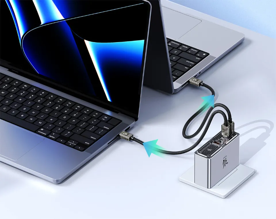 NEW Nubia Red Magic 165W 4 Ports Wall Charger Adapter