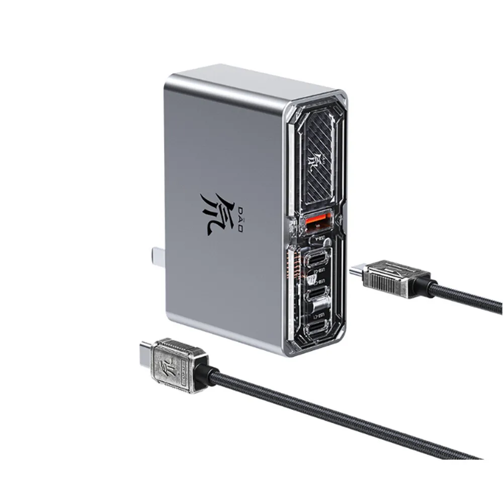 NEW Nubia Red Magic 165W 4 Ports Wall Charger Adapter