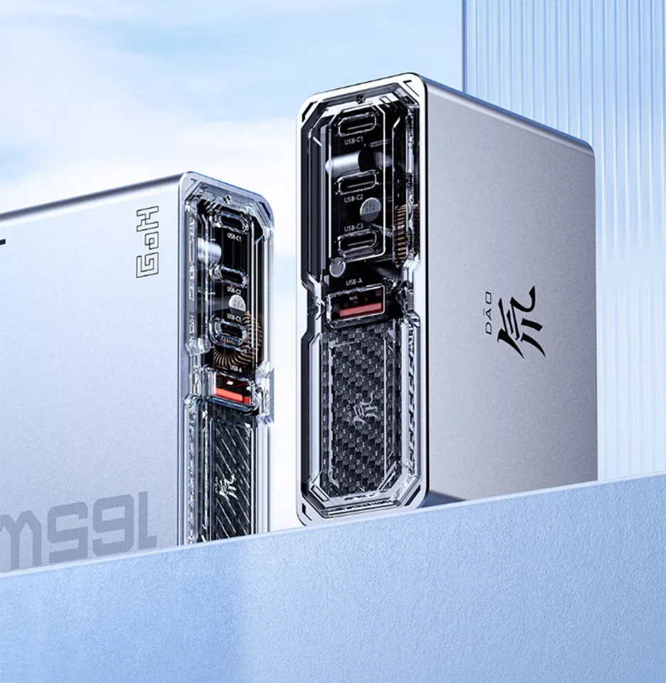 NEW Nubia Red Magic 165W 4 Ports Wall Charger Adapter