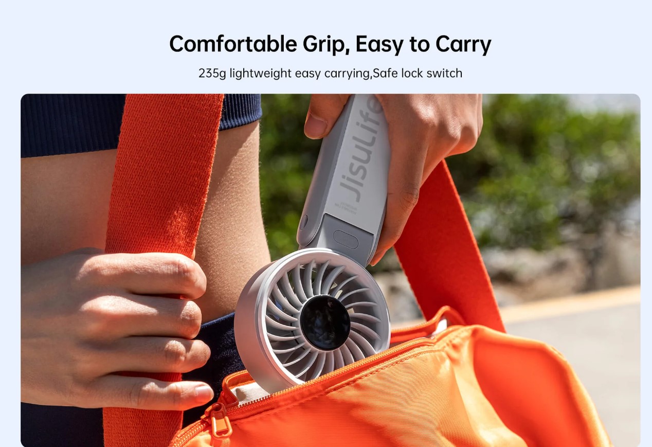 2024 New JisuLife Portable Handheld Fan Life7
