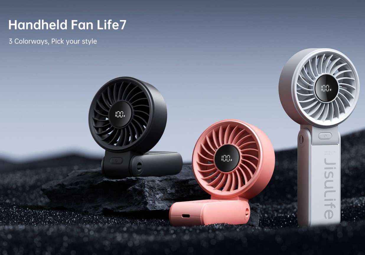 2024 New JisuLife Portable Handheld Fan Life7