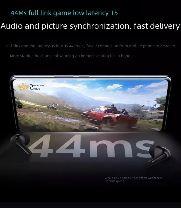 New vivo TWS 4 TWS Earphone 55dB Active Noise Cancelling Wireless Bluetooth 5.4 Headphone 45 Hours Battery Life