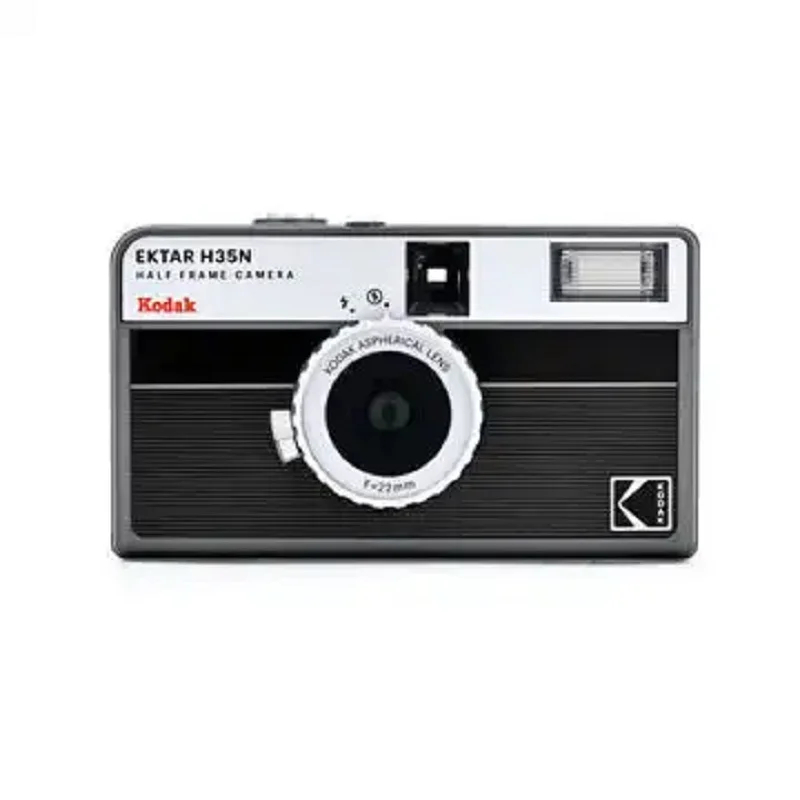 New Kodak 35mm Film Camera KODAK EKTAR H35N Half Frame Camera Reusable Film Camera With Flash Light