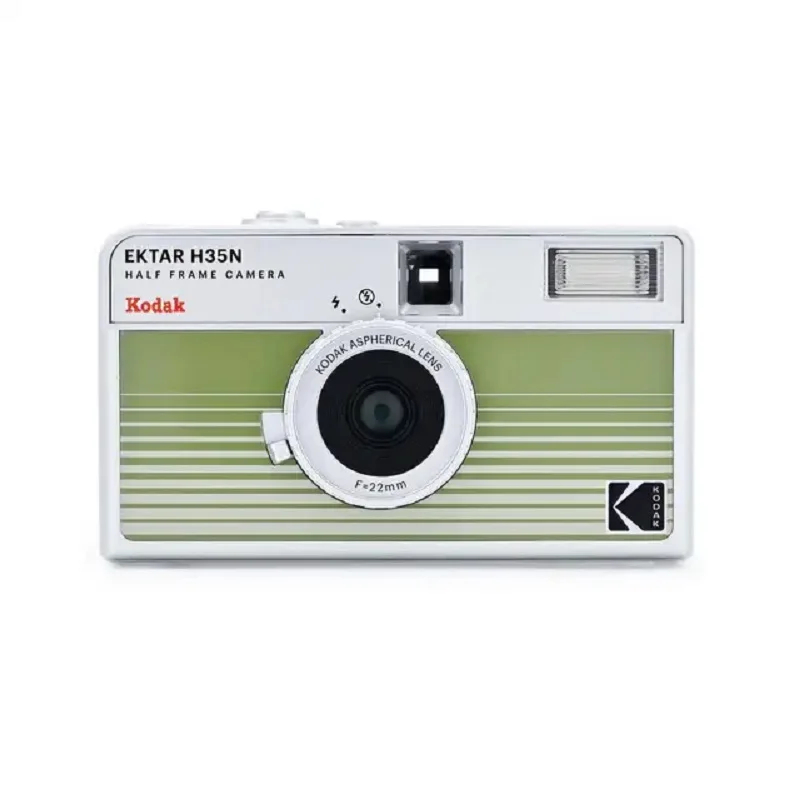 New Kodak 35mm Film Camera KODAK EKTAR H35N Half Frame Camera Reusable Film Camera With Flash Light