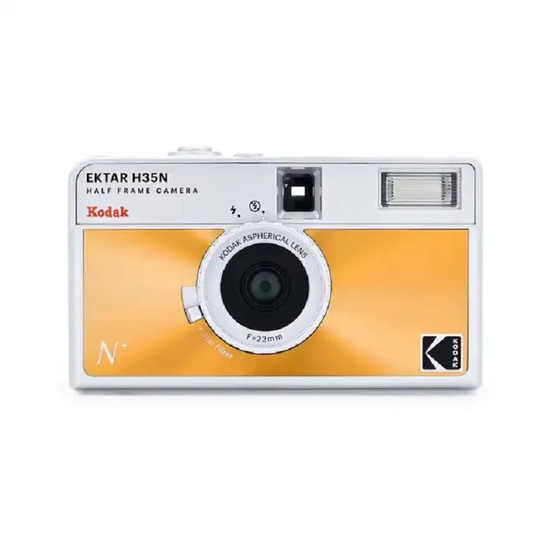 New Kodak 35mm Film Camera KODAK EKTAR H35N Half Frame Camera Reusable Film Camera With Flash Light