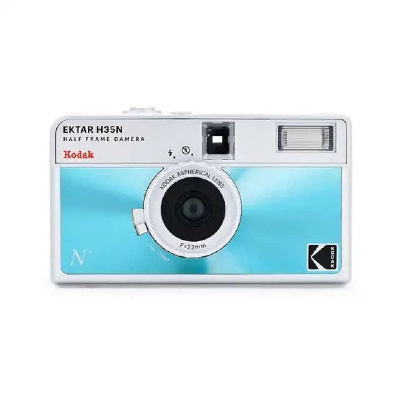 New Kodak 35mm Film Camera KODAK EKTAR H35N Half Frame Camera Reusable Film Camera With Flash Light