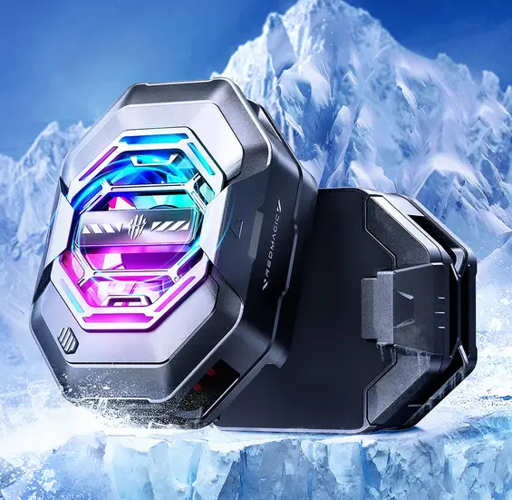 Nubia Red Magic 9 8s 8 Pro+ Pro Ice Cooler 4 Pro RGB 27W Back Clip Cooling Fan
