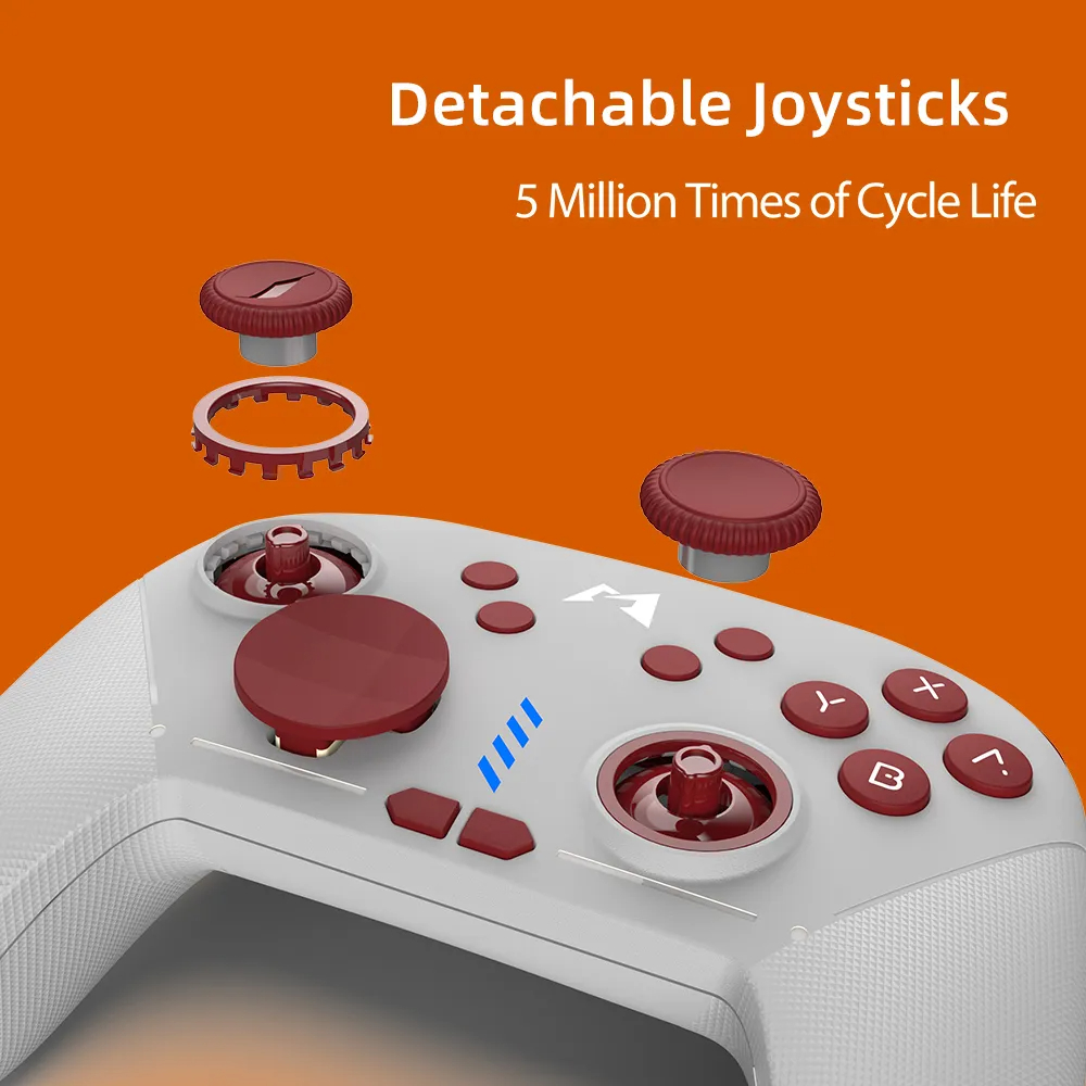 NEW MOBAPAD Mechanical Switch Joystick Mechanical/Gamepad Vibration Controller Nintendo Switch Game Console