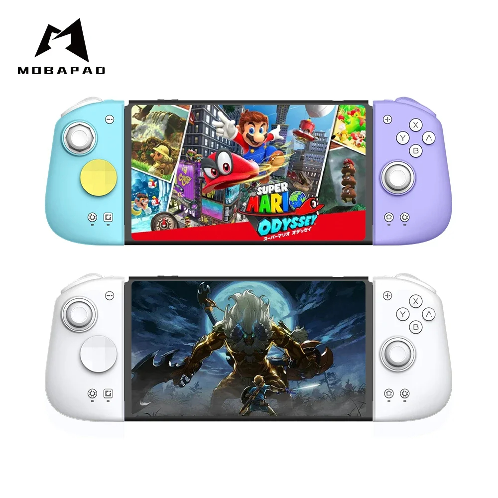NEW MOBAPAD M6s Joycons Nintendo Switch Controller Pro Adjustable Joystick Hall Effect Controller Hd Vibration/6-Axis Gyro Joy Pad Gamepad