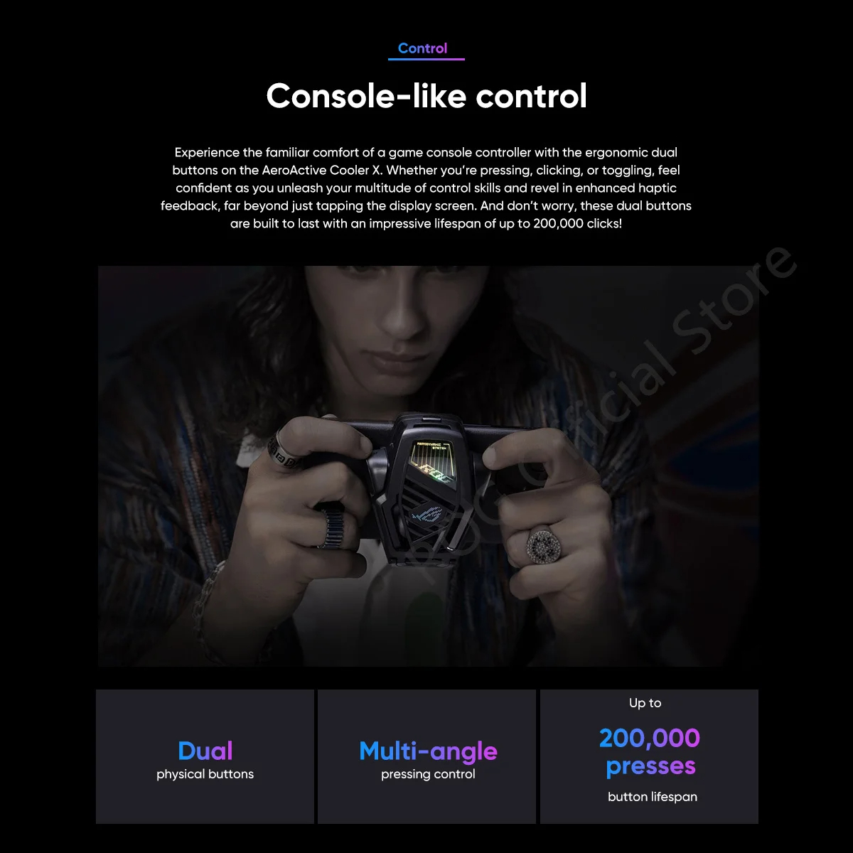 NEW ASUS ROG AeroActive Cooler X For ROG Phone 8/ROG Phone 8 Pro Funcooler Cooling Fan Holder ROG Gaming Phone Accessories