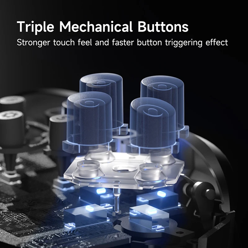 EasySMX X10 Wireless Joystick Controller, Mechanical Gamepad for PC, iOS, Android Phone, Steam, Nintendo Switch, Smart TV