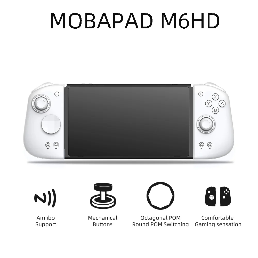 NEW MOBAPAD M6s Joycons Nintendo Switch Controller Pro Adjustable Joystick Hall Effect Controller Hd Vibration/6-Axis Gyro Joy Pad Gamepad