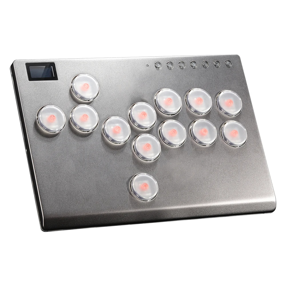 New Haute All Metal Joystick Hitbox Controller Arcade Fighting Stick For PC/Ps3/ Ps4 / Switch/Steam Mini Hitbox Keyboard Control