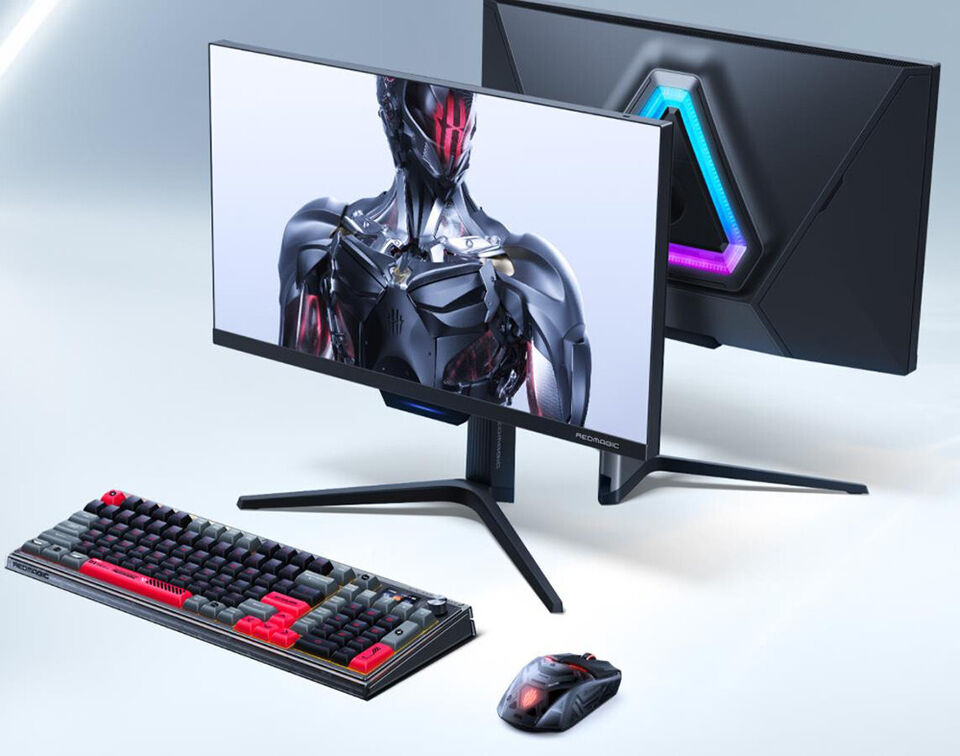 NEW Nubia Mouse Red Magic Wireless Bluetooth Wired RGB Gaming Mouse 26000DPI Black