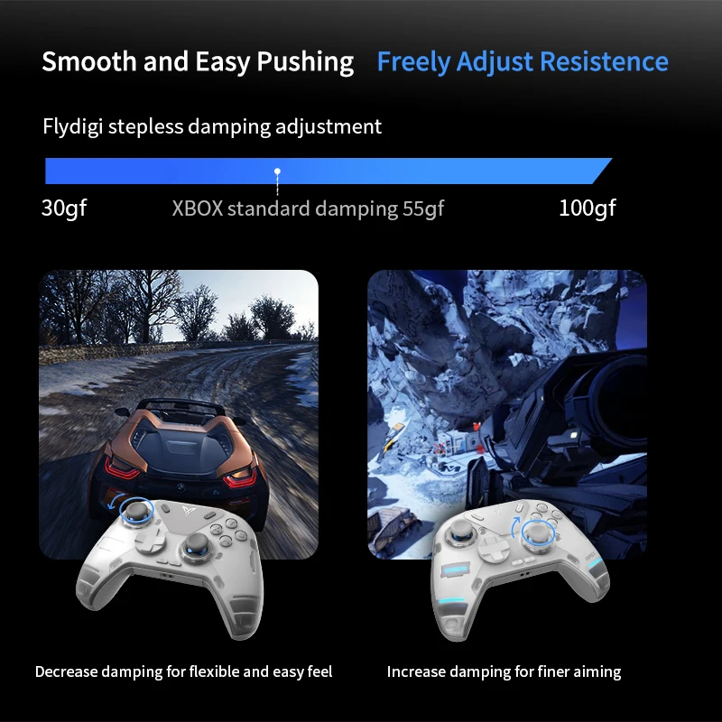 Original NEW Flydigi APEX 4 Gaming Controller Wireless Elite Force Feedback Trigger Gamepad