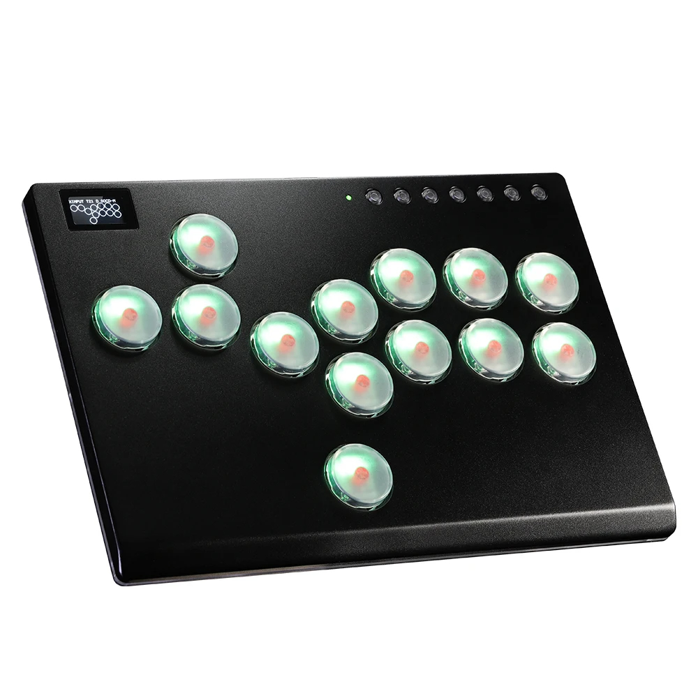 New Haute All Metal Joystick Hitbox Controller Arcade Fighting Stick For PC/Ps3/ Ps4 / Switch/Steam Mini Hitbox Keyboard Control