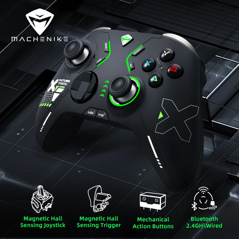 NEW MACHENIKE G6 Gamepad For PC Control 2.4G Bluetooth Wireless Gaming Controller applies to Nintendo Switch Android Phone iOS