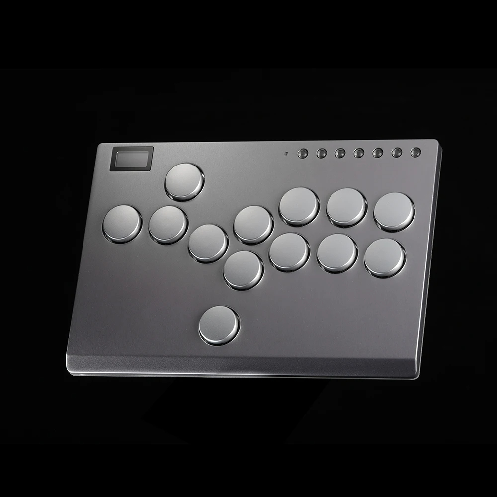 New Haute All Metal Joystick Hitbox Controller Arcade Fighting Stick For PC/Ps3/ Ps4 / Switch/Steam Mini Hitbox Keyboard Control