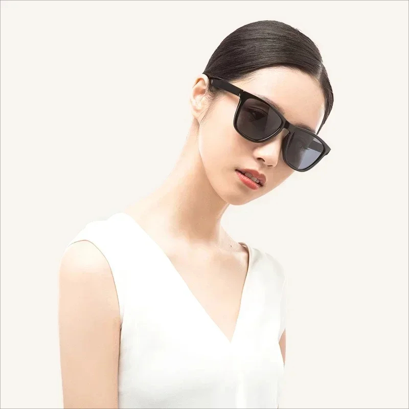 XIAOMI Mijia Classic Square Sunglasses Selfrepairing TAC Polarizing Lense No Scew Sunglasses