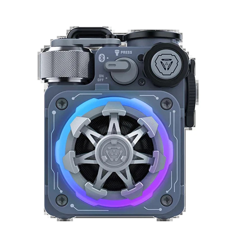 NEW Muzen Cyber Cube-Pro Bluetooth Speaker Bluetooth 5.0 Portable Speaker with Fidget Spinner Crystal Clear Sound