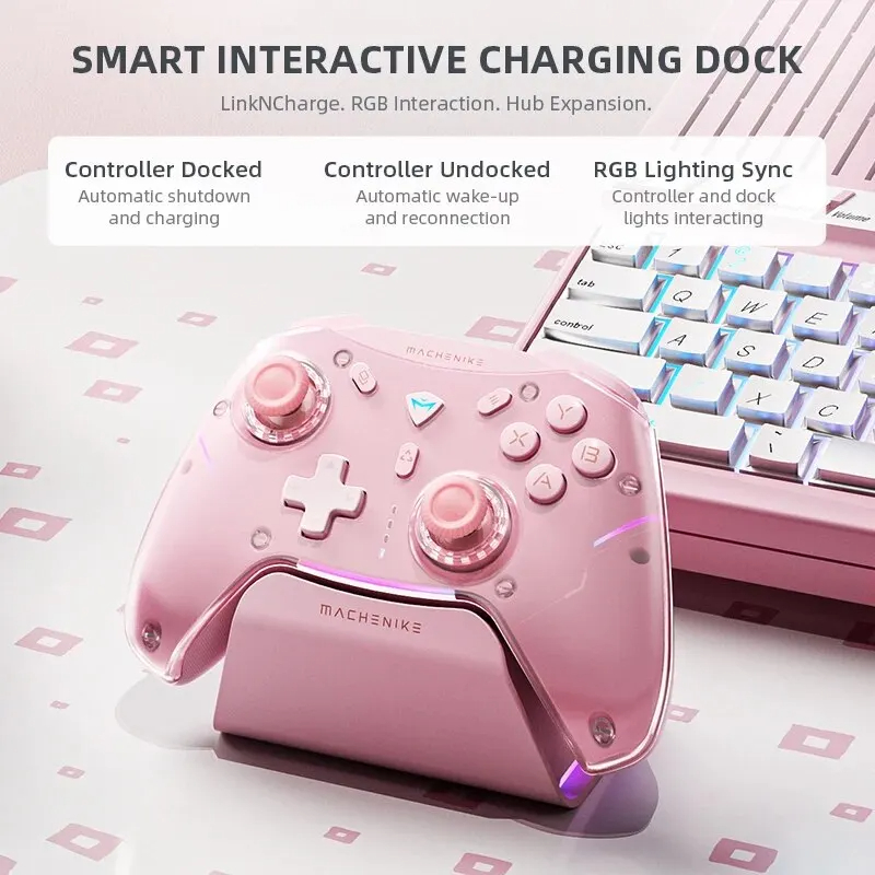 NEW MACHENIKE G5 Pro Wireless Bluetooth Gamepad Game Controller For NS Android TV