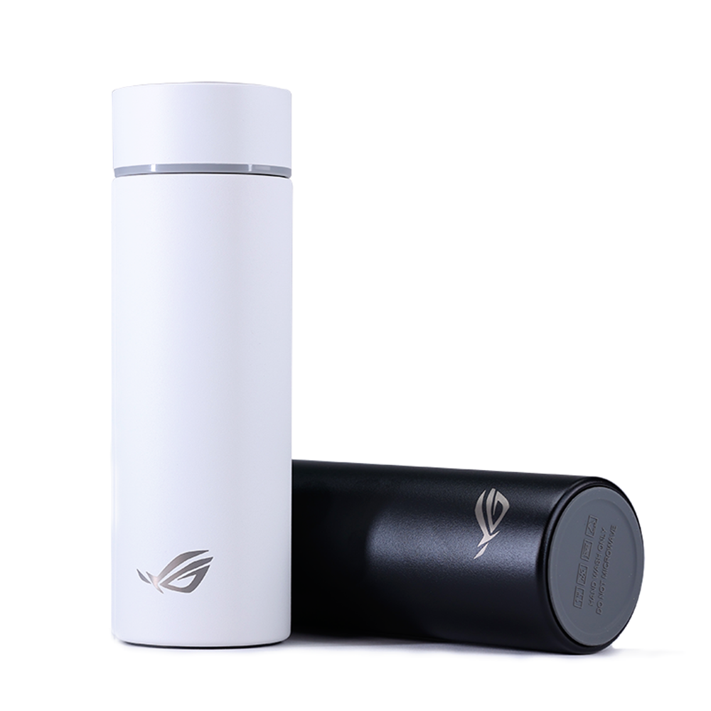 ASUS ROG Smart Thermal 500ML Insulated Mug Stainless Steel Vacuum Cup LED Display