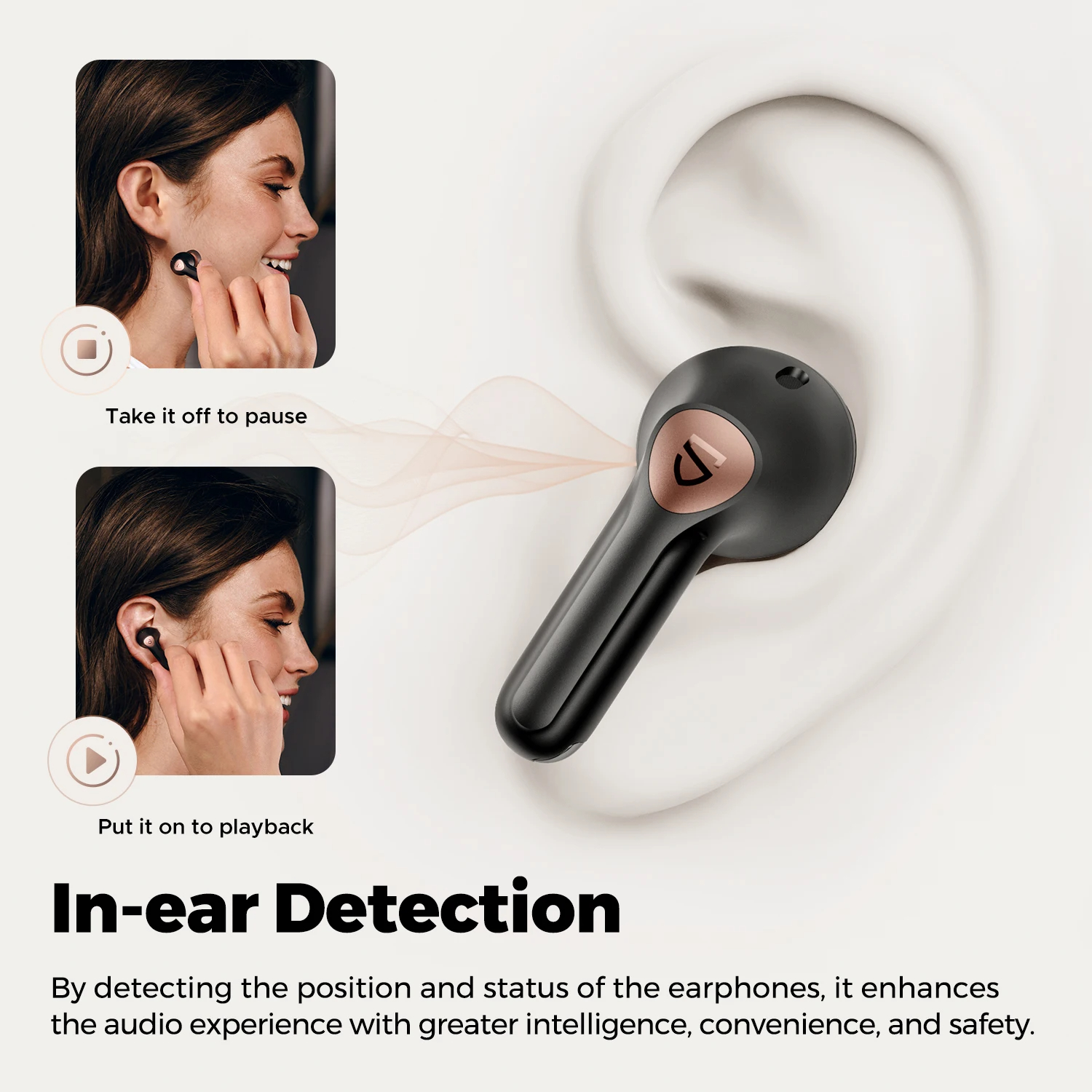 SoundPEATS Air4 Pro ANC Bluetooth 5.3 Wireless Earbuds with Lossless Sound & AptX Voice