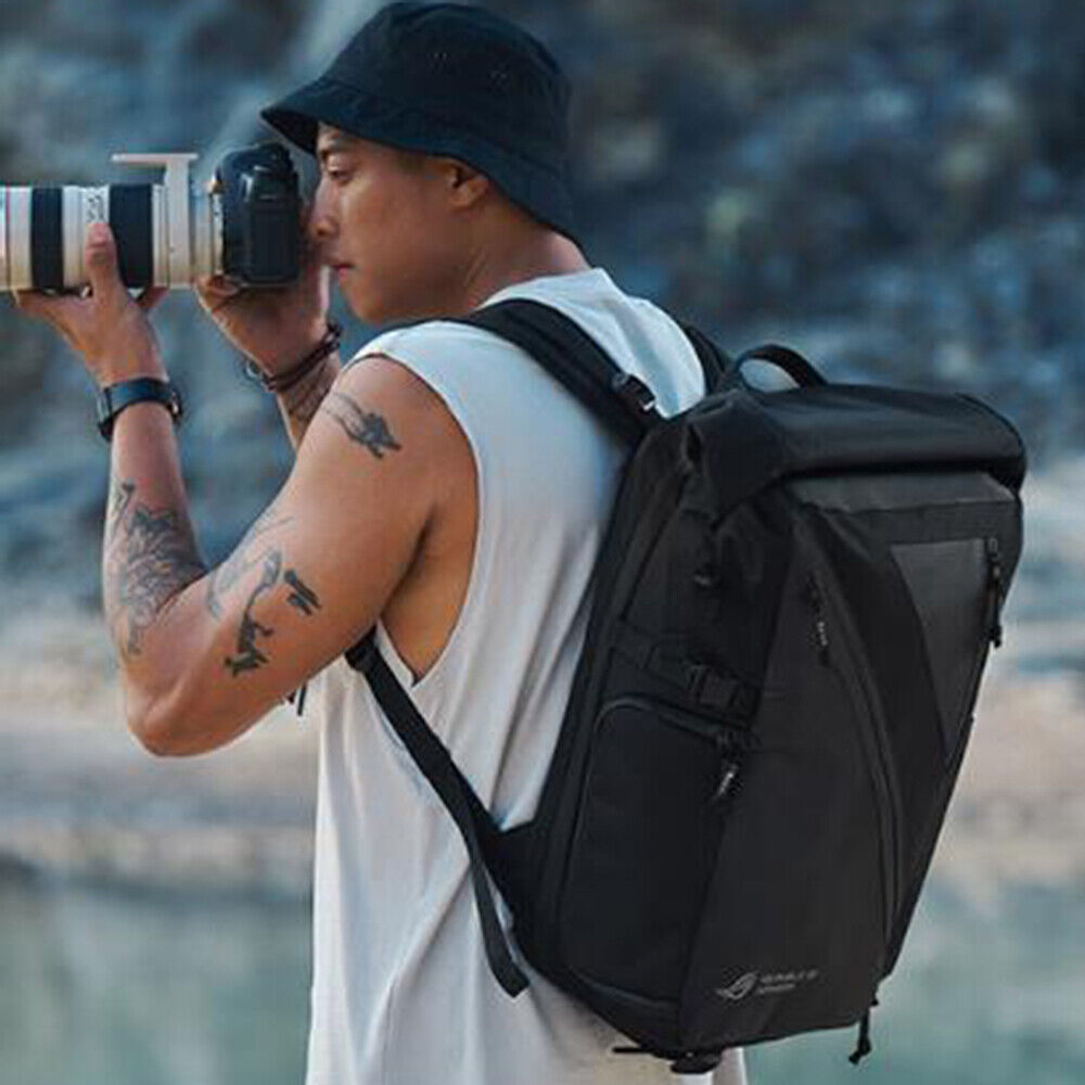 ORIGINAL ASUS ROG BP2702 Archer Backpack Men 17'' Laptop Handbag School Travel Bag