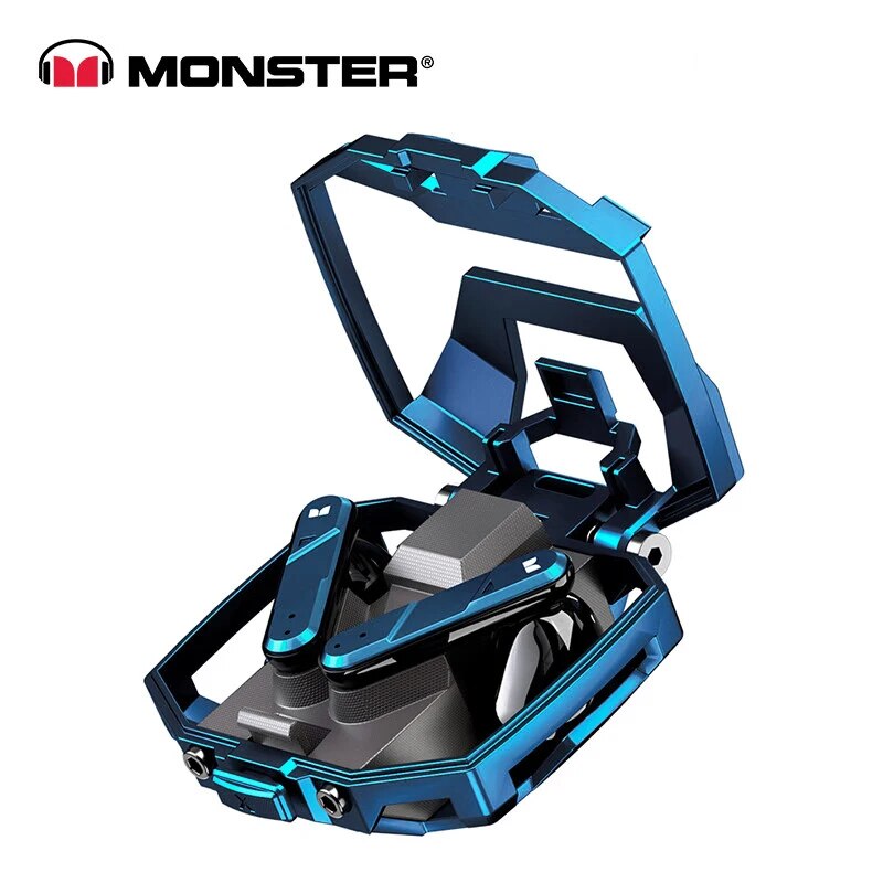 Monster XKT09 Wireless Bluetooth 5.2 Earphones TWS Gaming Earbuds
