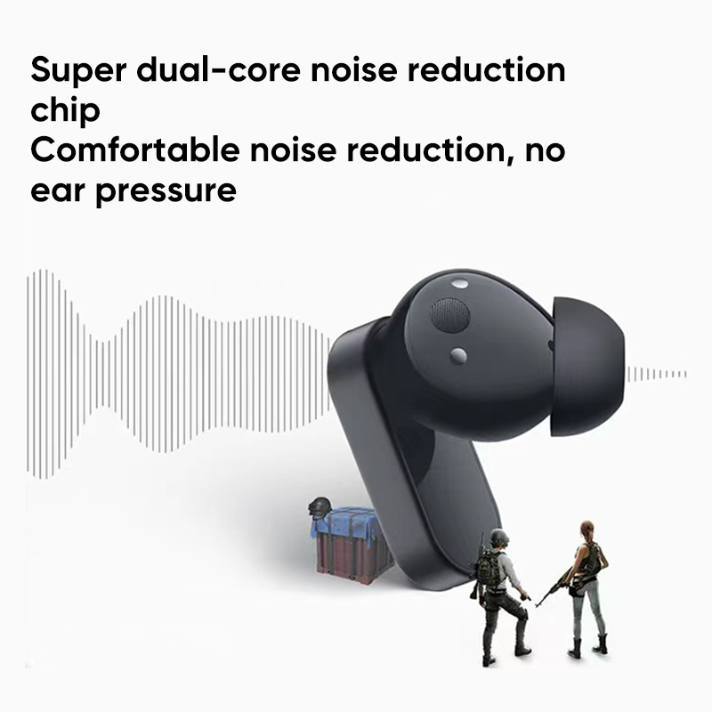 New OnePlus Buds Ace TWS Earphone Bluetooth 5.3 Deep Noise Canceling Gaming Headphone 36 Hours Battery Life