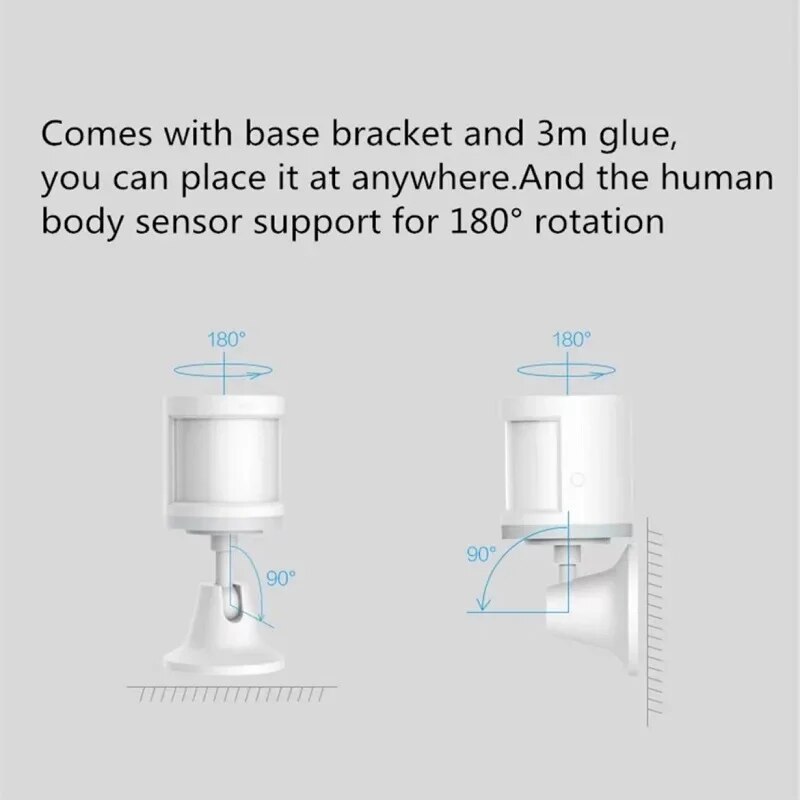 Aqara Motion Sensor Smart Human Body Sensor body Movement ZigBee Motion Wireless Connection Smart home