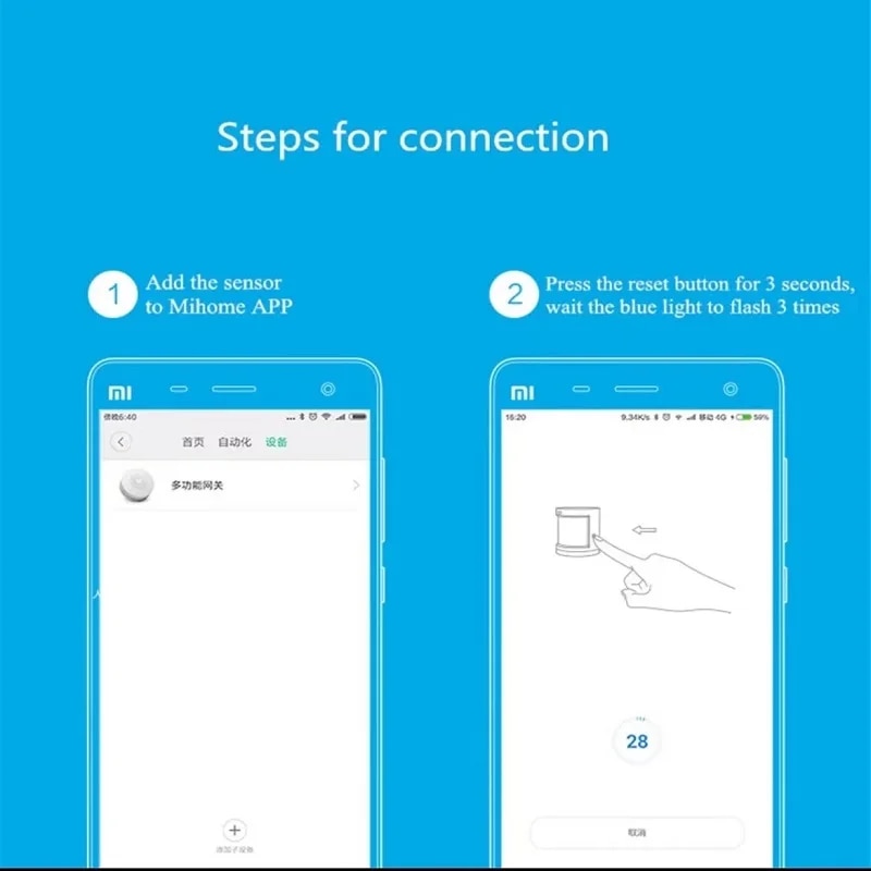 Aqara Motion Sensor Smart Human Body Sensor body Movement ZigBee Motion Wireless Connection Smart home