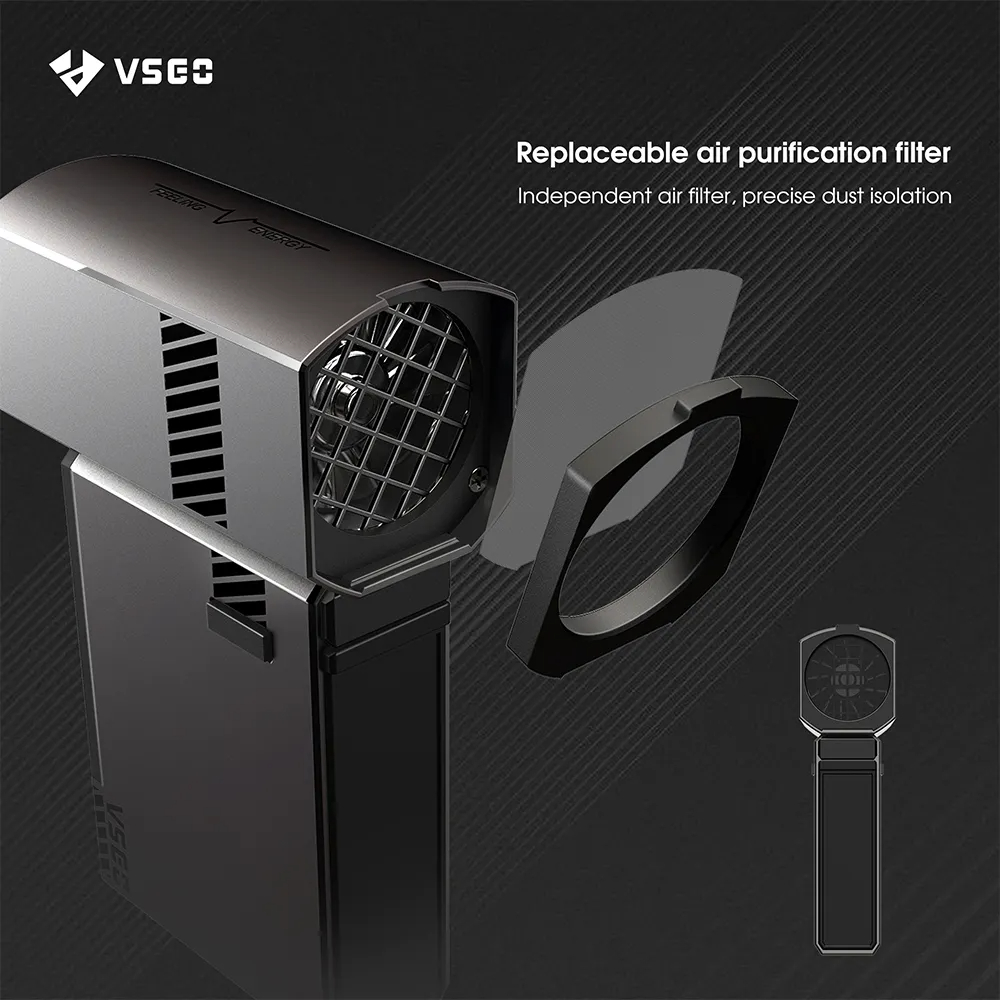 Electronic Mini Air Blower For PC Camera Lens Computer Keyboard Hot Air BlowerBaby Dust Cleaning Tool