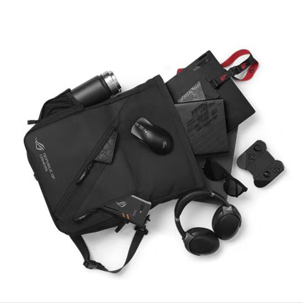 NEW GENUINE ASUS ROG ARCHER MESSENGER BC2000 14INCH Crossbody Shoulder Laptop Notebook Bag