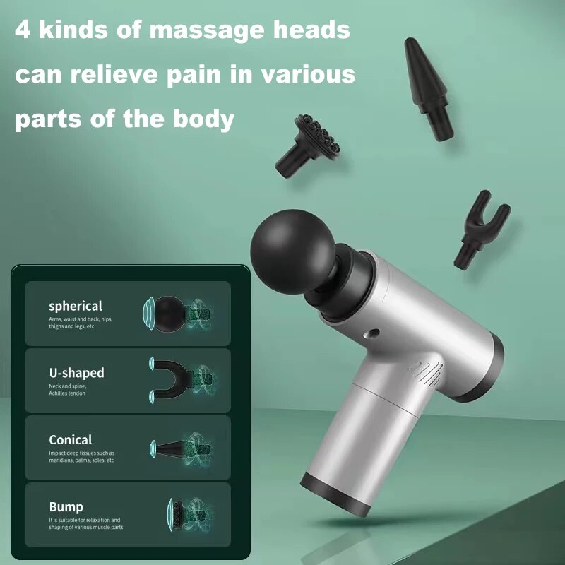 Xiaomi Mijia Massage Gun Smart Home 32 Speed Levels Electric Slimming Muscle Fascia Gun Percussion Massagers
