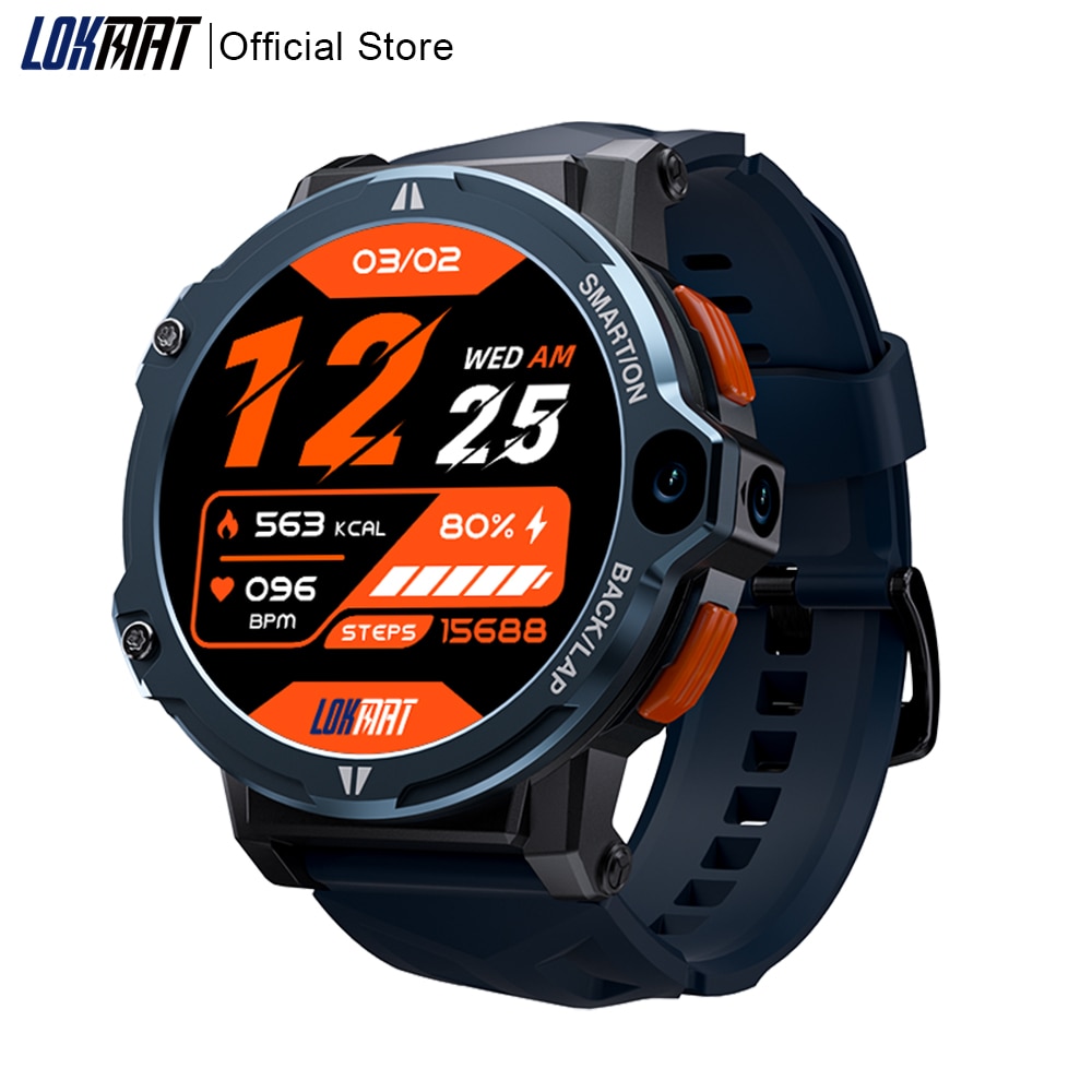 NEW LOKMAT APPLLP 6 Pro Smart Watch 3G+64G Dual Camera Face Recognition GPS