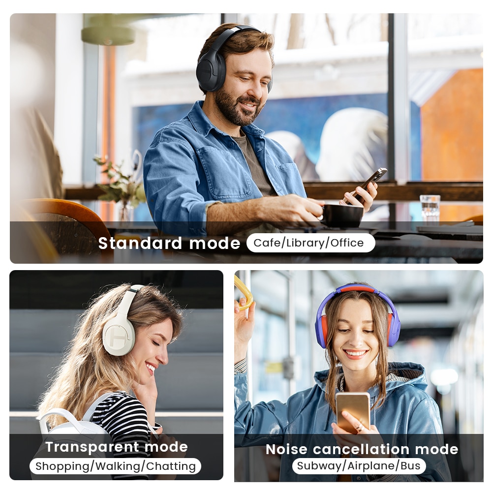 NEW HAYLOU S35 ANC Wireless Bluetooth 5.2 Headphones