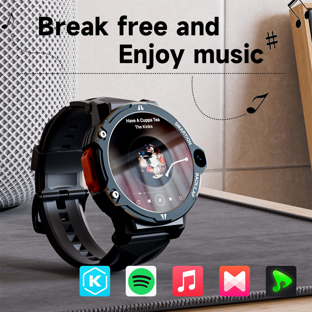 NEW LOKMAT APPLLP 6 Pro Smart Watch 3G+64G Dual Camera Face Recognition GPS