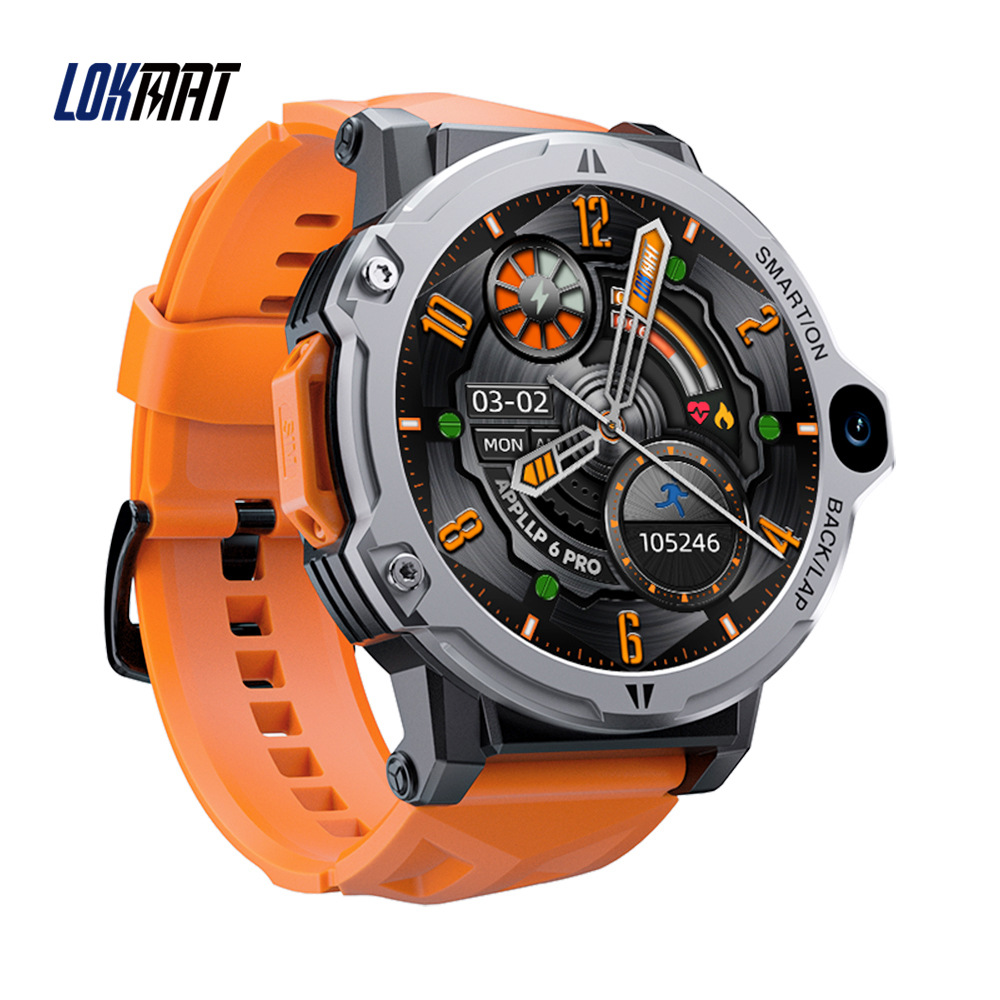 NEW LOKMAT APPLLP 6 Pro Smart Watch 3G+64G Dual Camera Face Recognition GPS