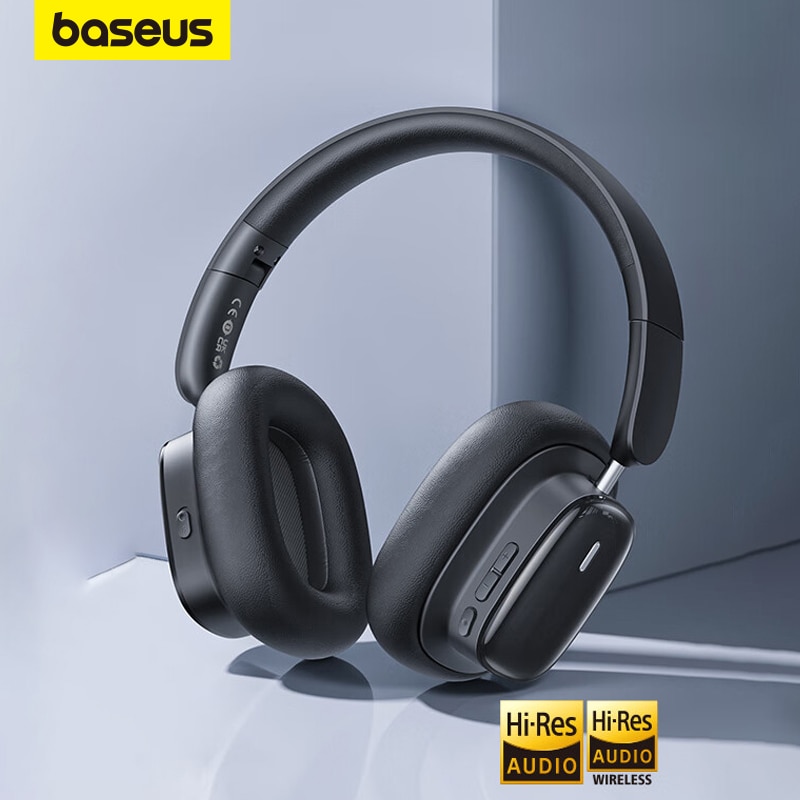 Baseus Bowie H1i Wireless Headphone Bluetooth 5.3 38db ANC Noise Cancellation Ear Headsets