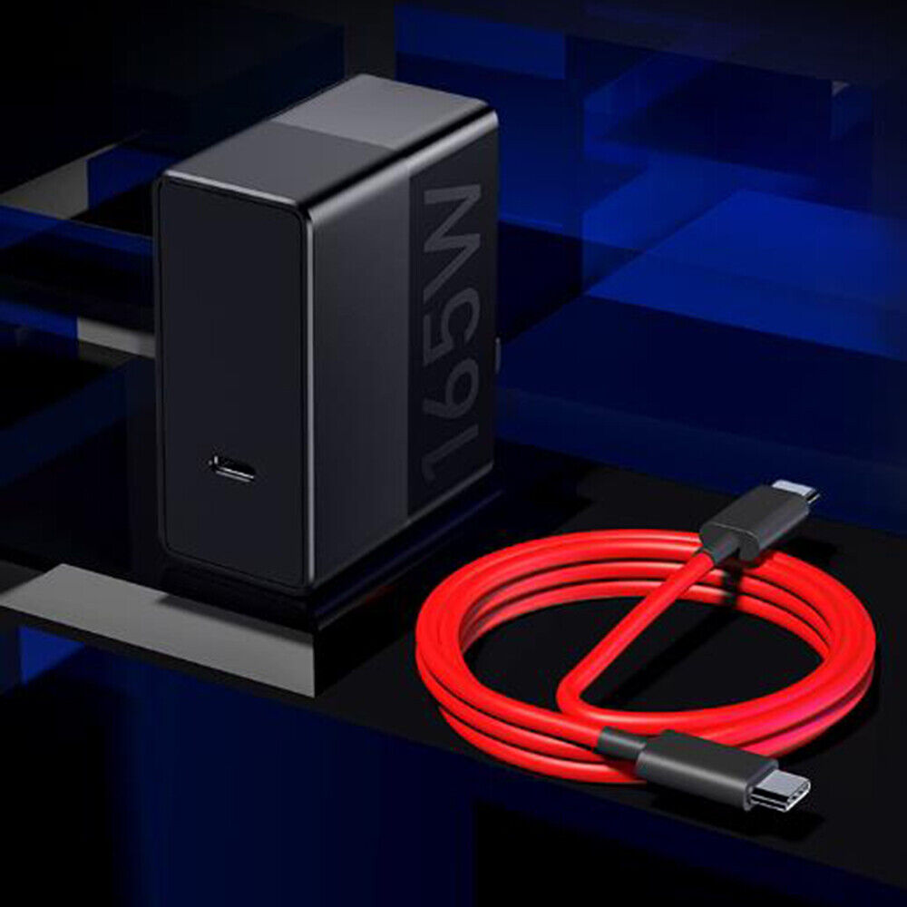 New Nubia Red Magic 8 Pro+ 7 7S Pro 165W GaN Fast Charging US Wall Charger + 9A Cable + UK Adapter