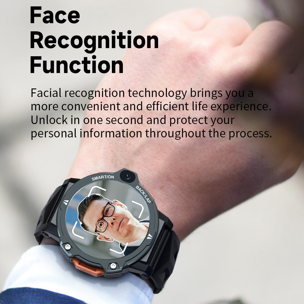 NEW LOKMAT APPLLP 6 Pro Smart Watch 3G+64G Dual Camera Face Recognition GPS