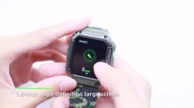 SENBONO Smart Watch Men Big Battery Music Play Fitness Tracker Bluetooth Dial Call Sport Smartwatch