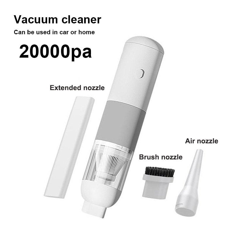 NEW Powerful Car Vacuum Cleaner Large Suction Portable Handheld Vacuum Cleaner